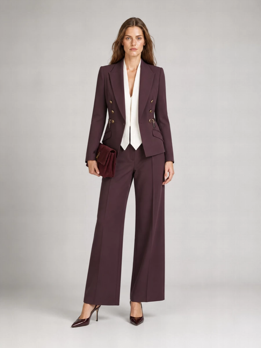 Elisabetta Franchi Double-Breasted Blazer