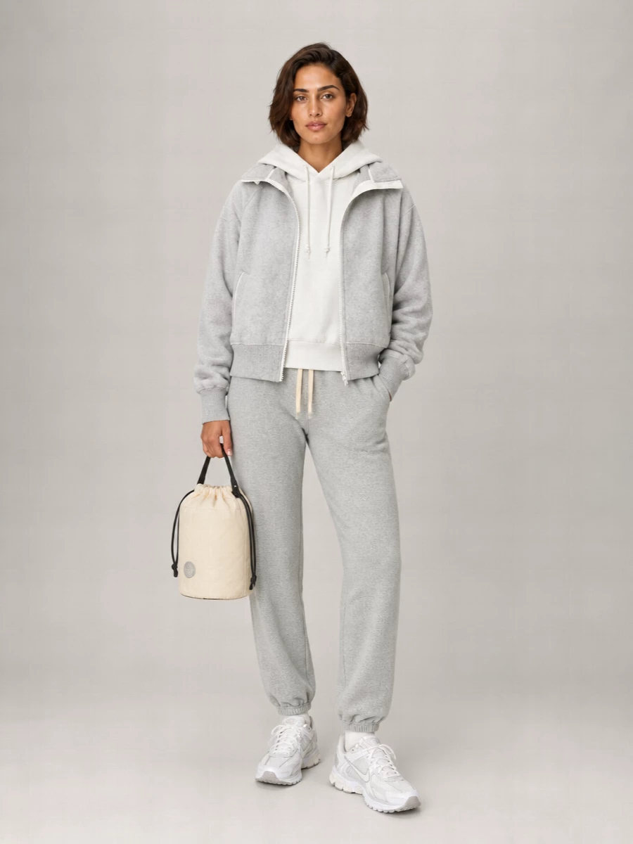 Canada Goose Wool Blend Hooded Bomber Jacket
