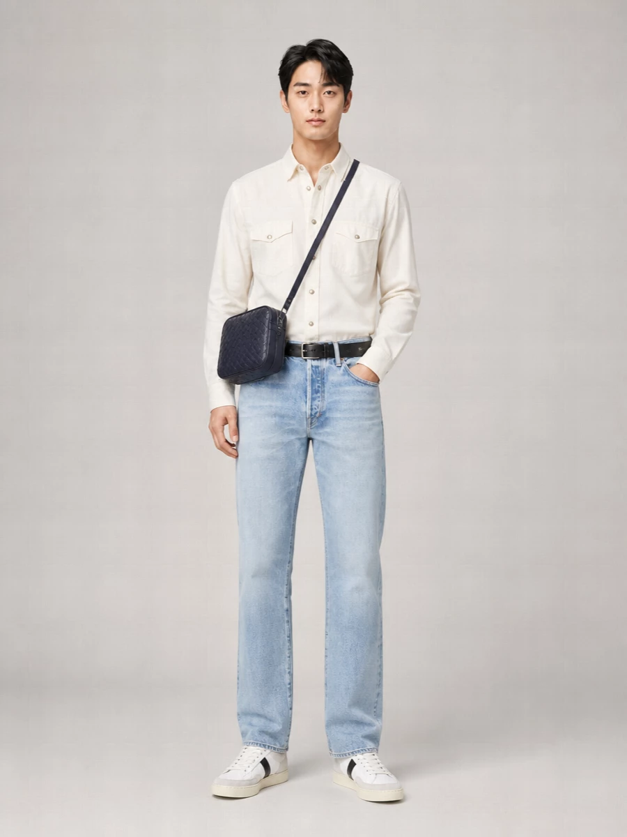Tom Ford Denim Straight-Leg Jeans