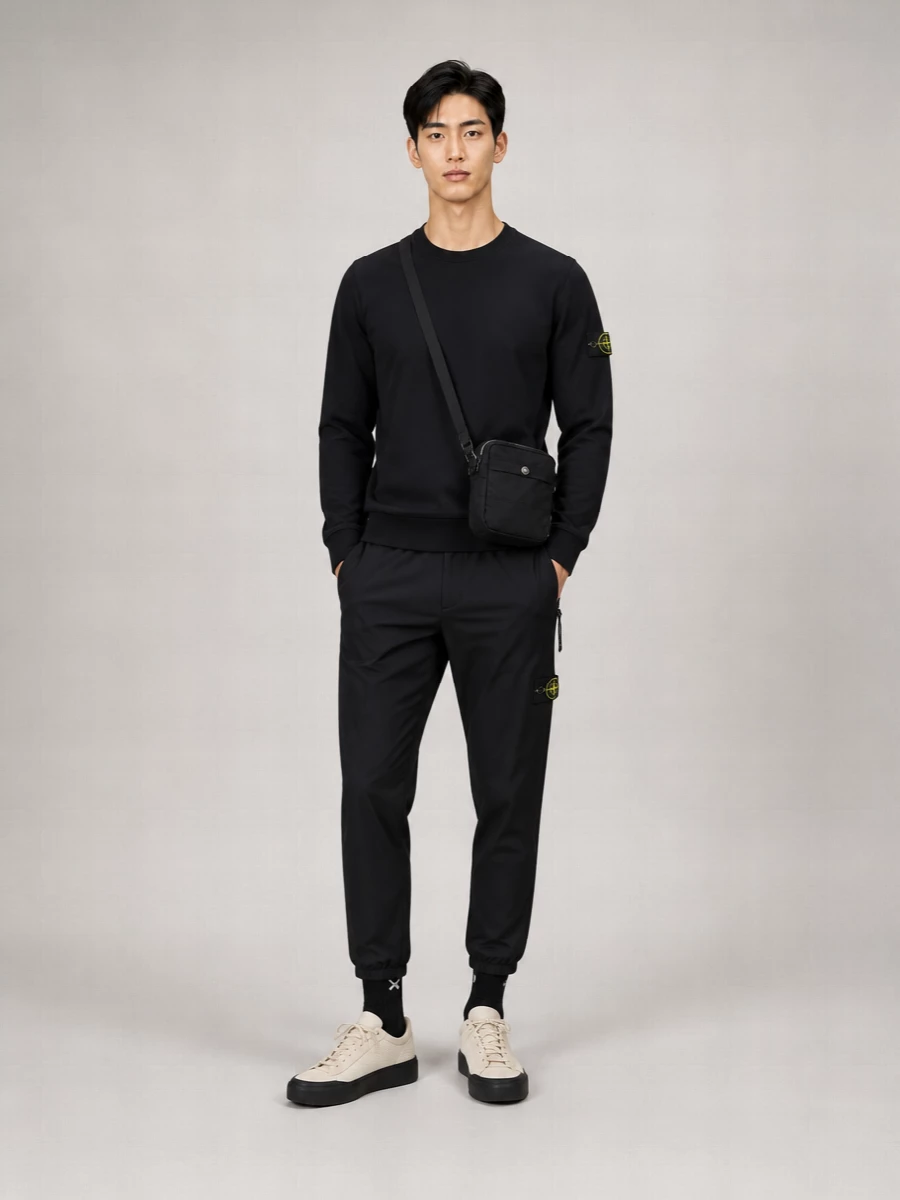 Stone Island Straight Track Pants