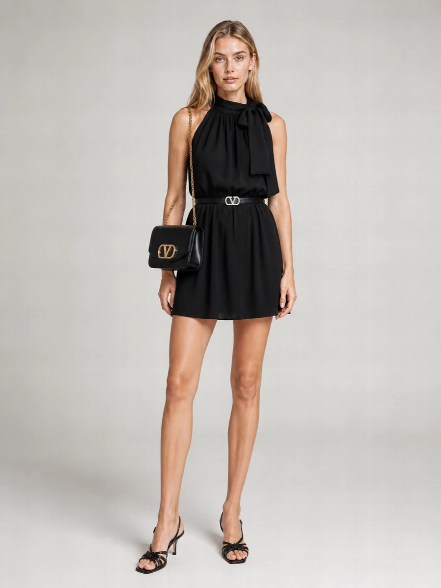 Valentino Garavani Silk Mini Dress