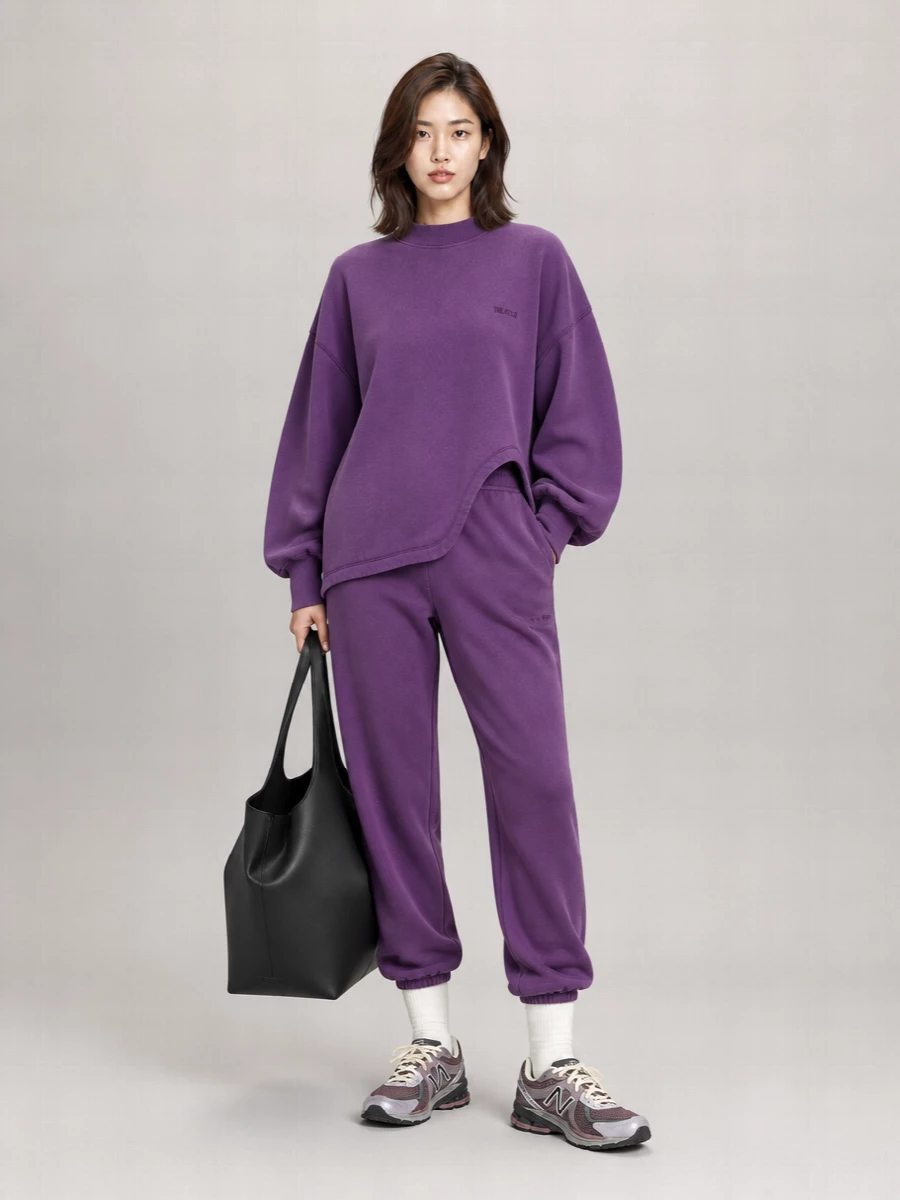The Attico Cotton Logo Embroidery Track Pants