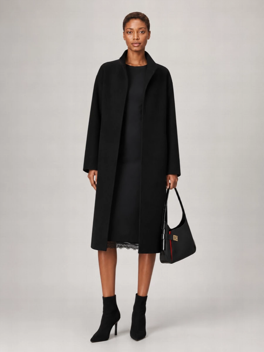Alberta Ferretti Cashmere Wool Coat