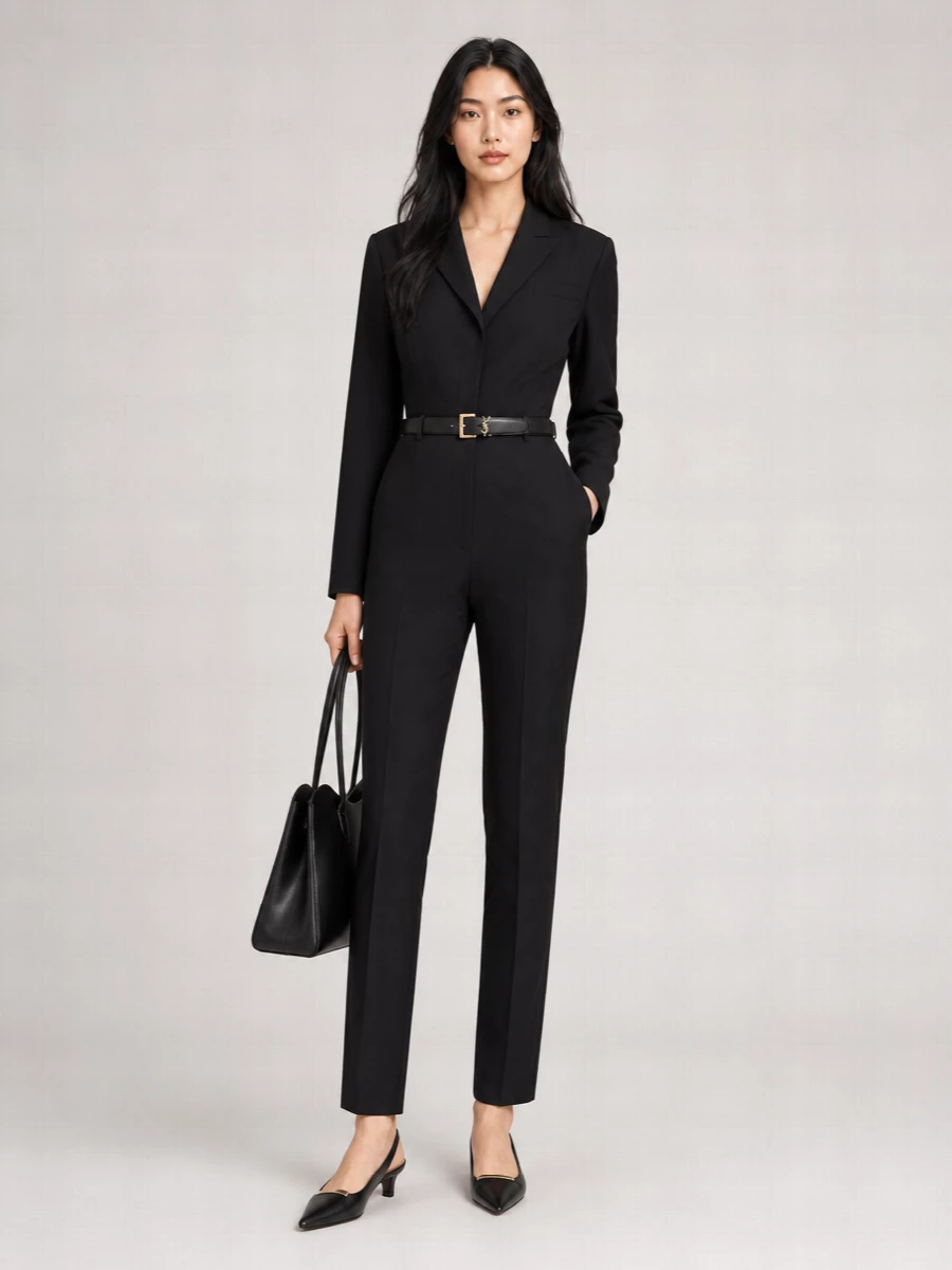 Stella Mccartney Black Jumpsuit