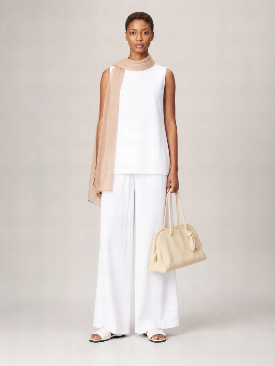 Semicouture Cotton Straight-Leg Trousers
