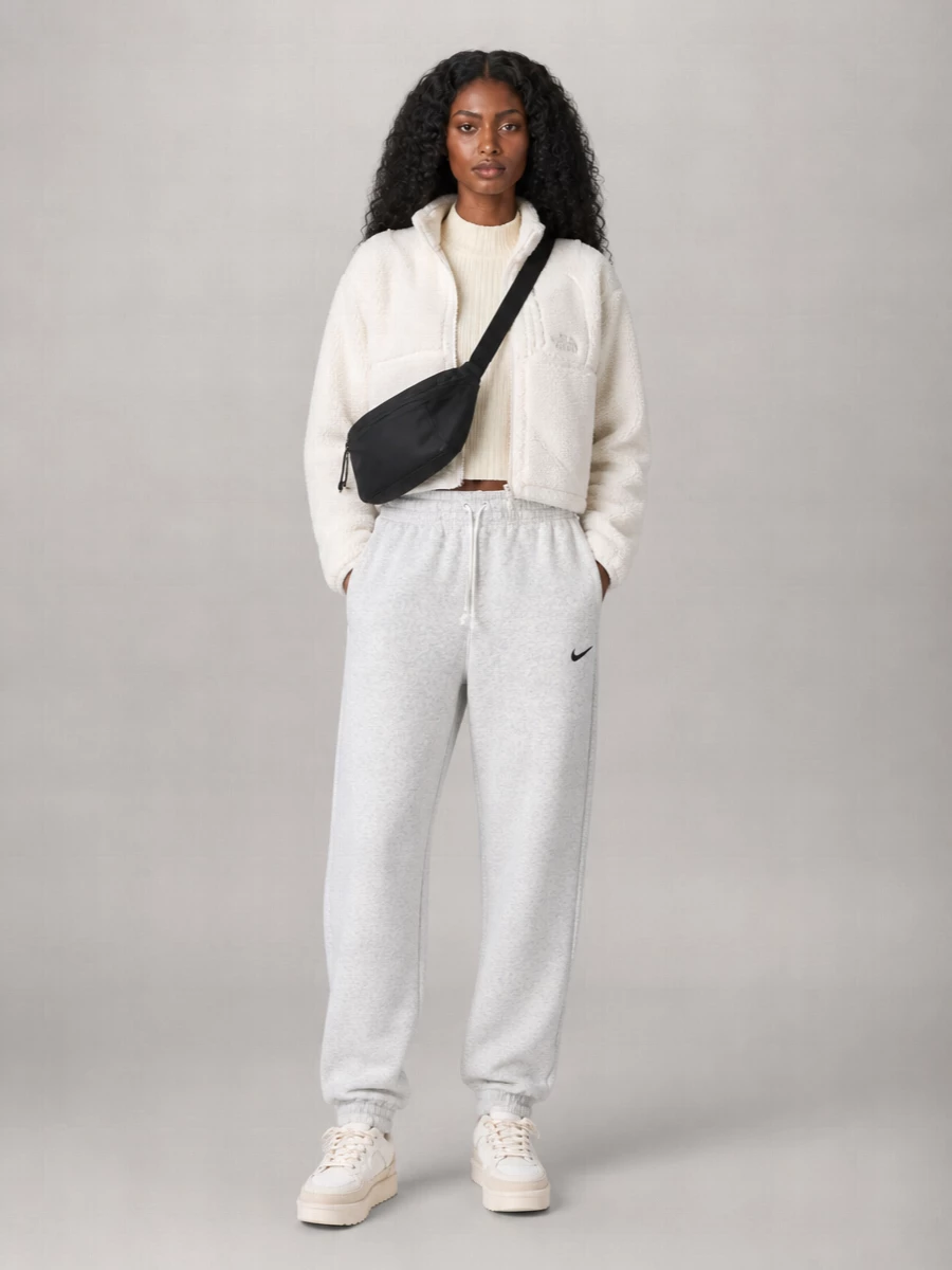 The North Face Oversized Faux Fur Jacket