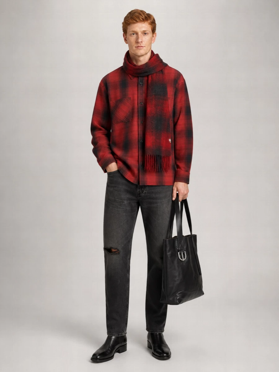 Our Legacy Checked Cotton Shirt
