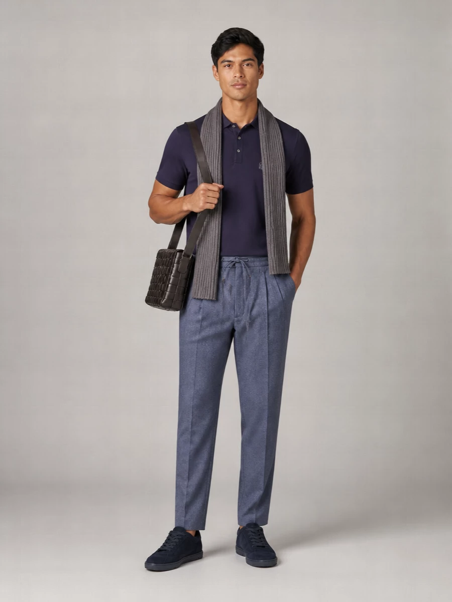 Brunello Cucinelli Cotton Polo Shirt