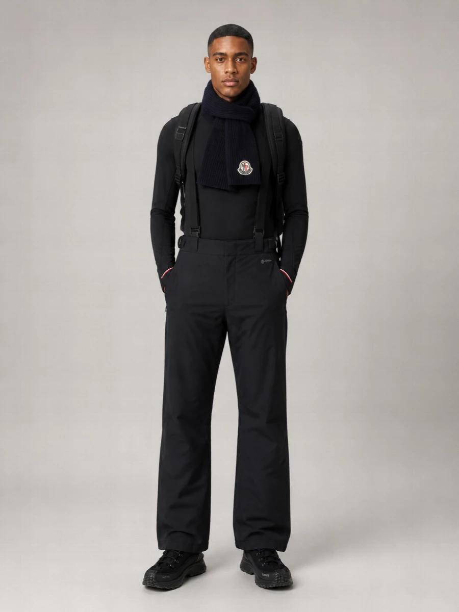 Moncler Grenoble nylon ski pants