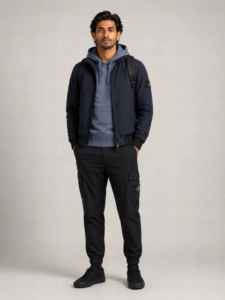 Stone Island Hooded Jacket