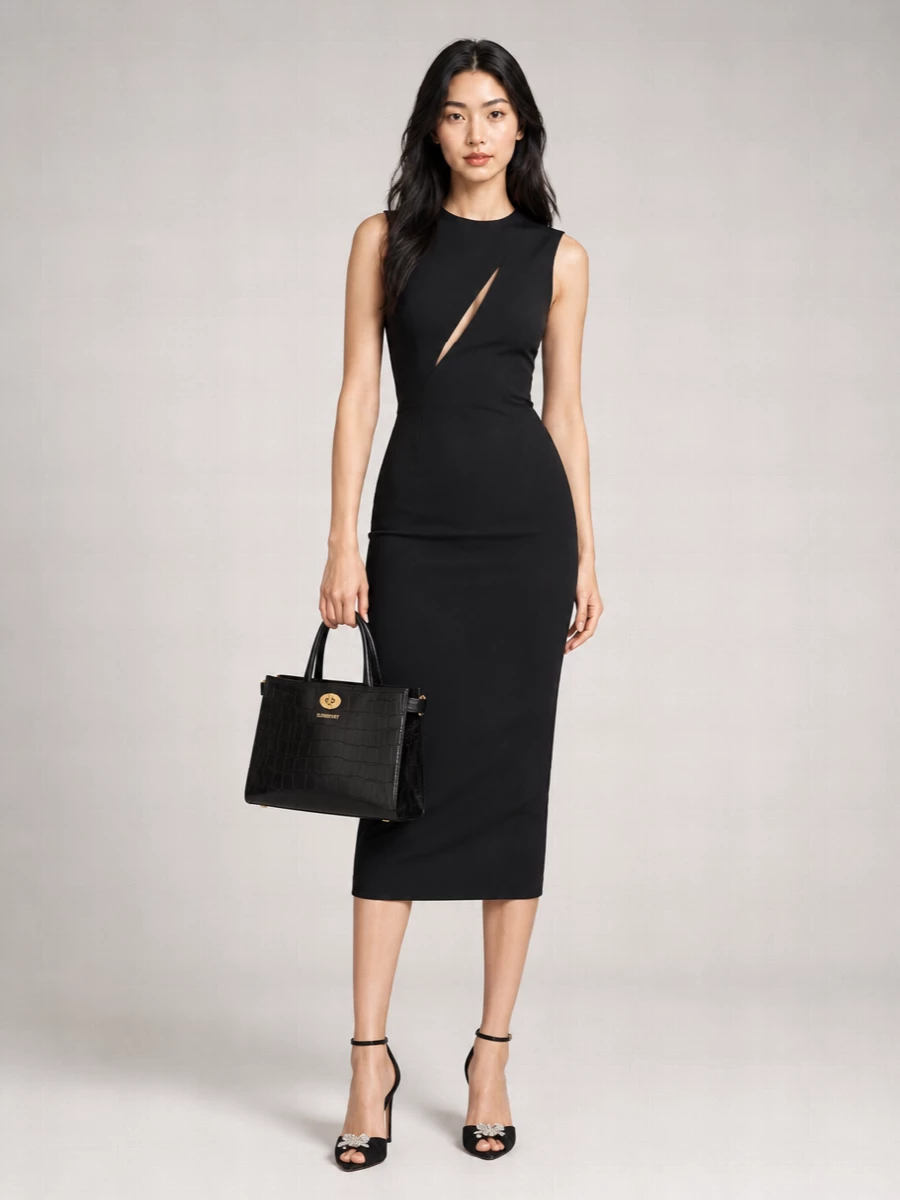 Burberry Cotswolds Mini Leather Shoulder Bag