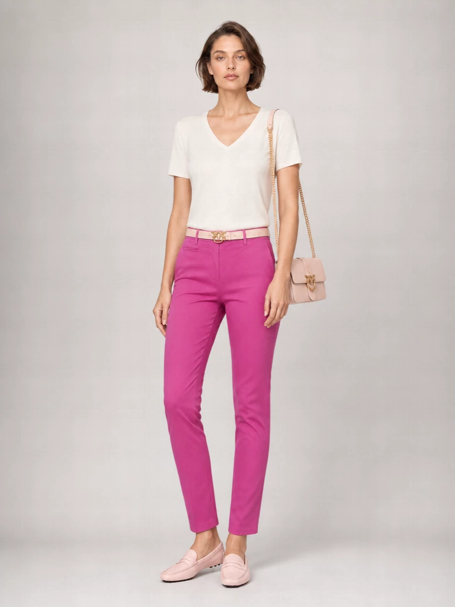 Dondup Cotton Slim-Fit Trousers