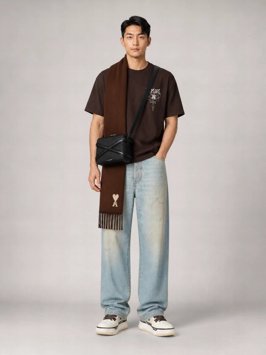 Amiri Cotton Oversized T-Shirt