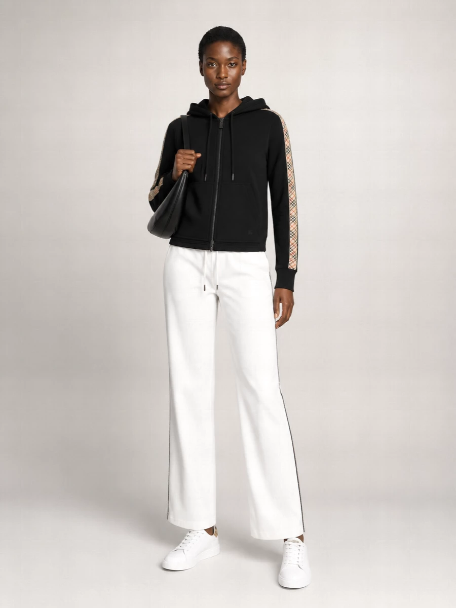 Burberry Cotton Zip Hoodie