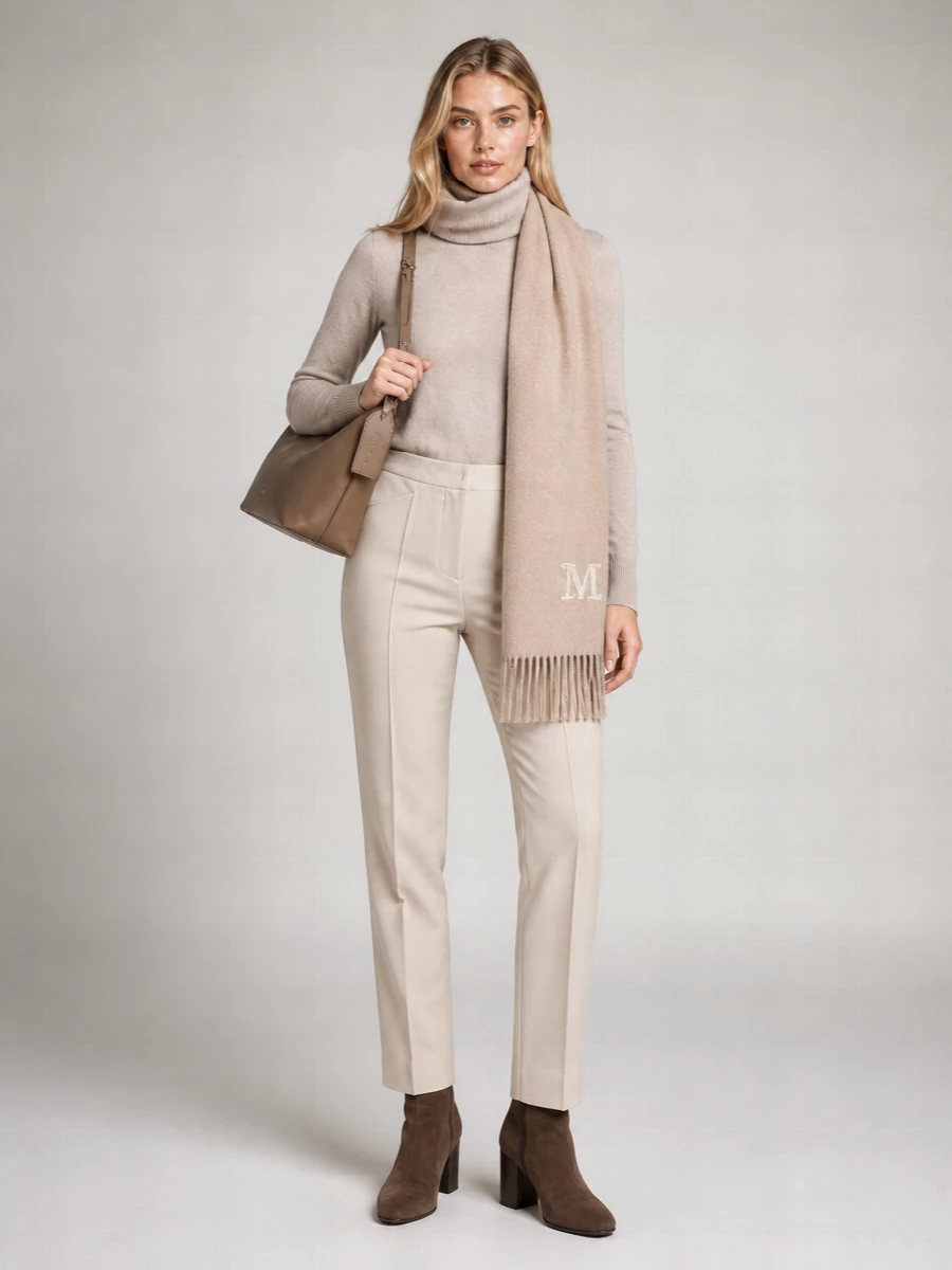 S Max Mara Wool Turtleneck Sweater