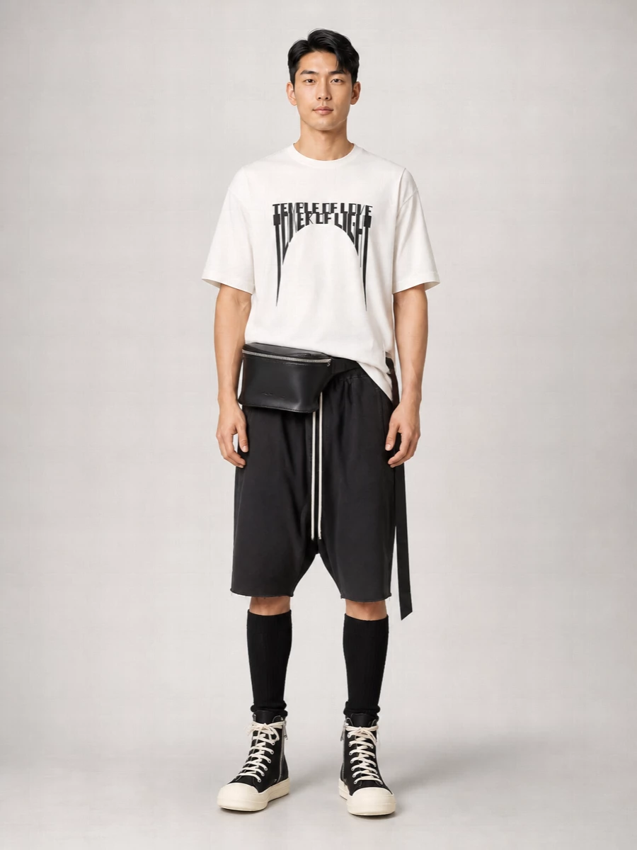 Rick Owens Drkshdw Cotton Sneaker Boots