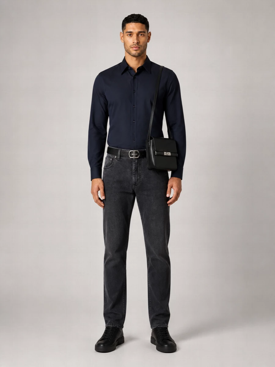 Dolce&Gabbana Mid-Rise Straight-Leg Denim Jeans