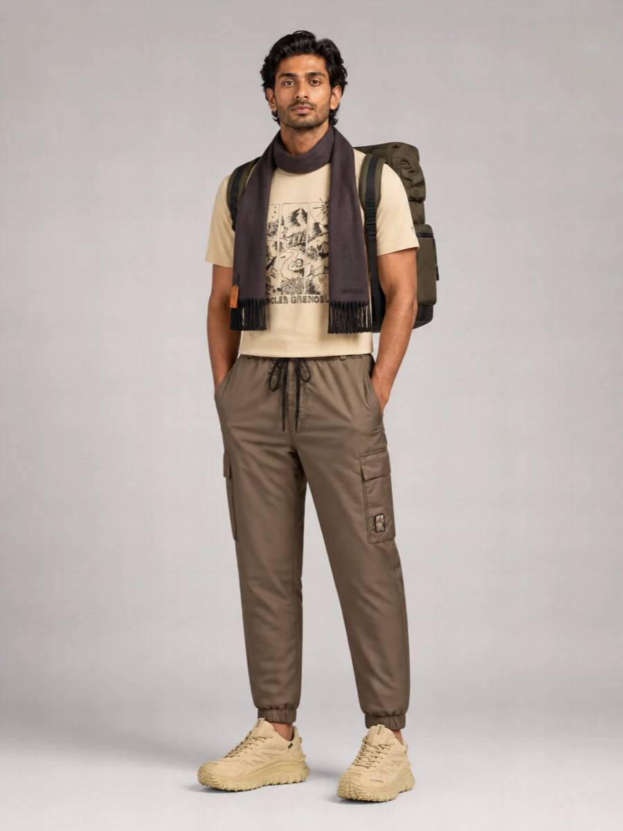 Moncler Grenoble Cotton Crew-Neck T-Shirt