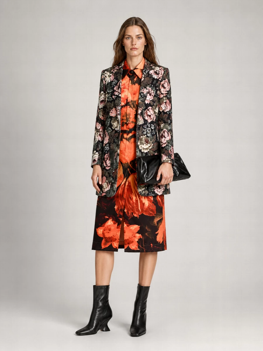 Dries Van Noten Single-Breasted Blazer