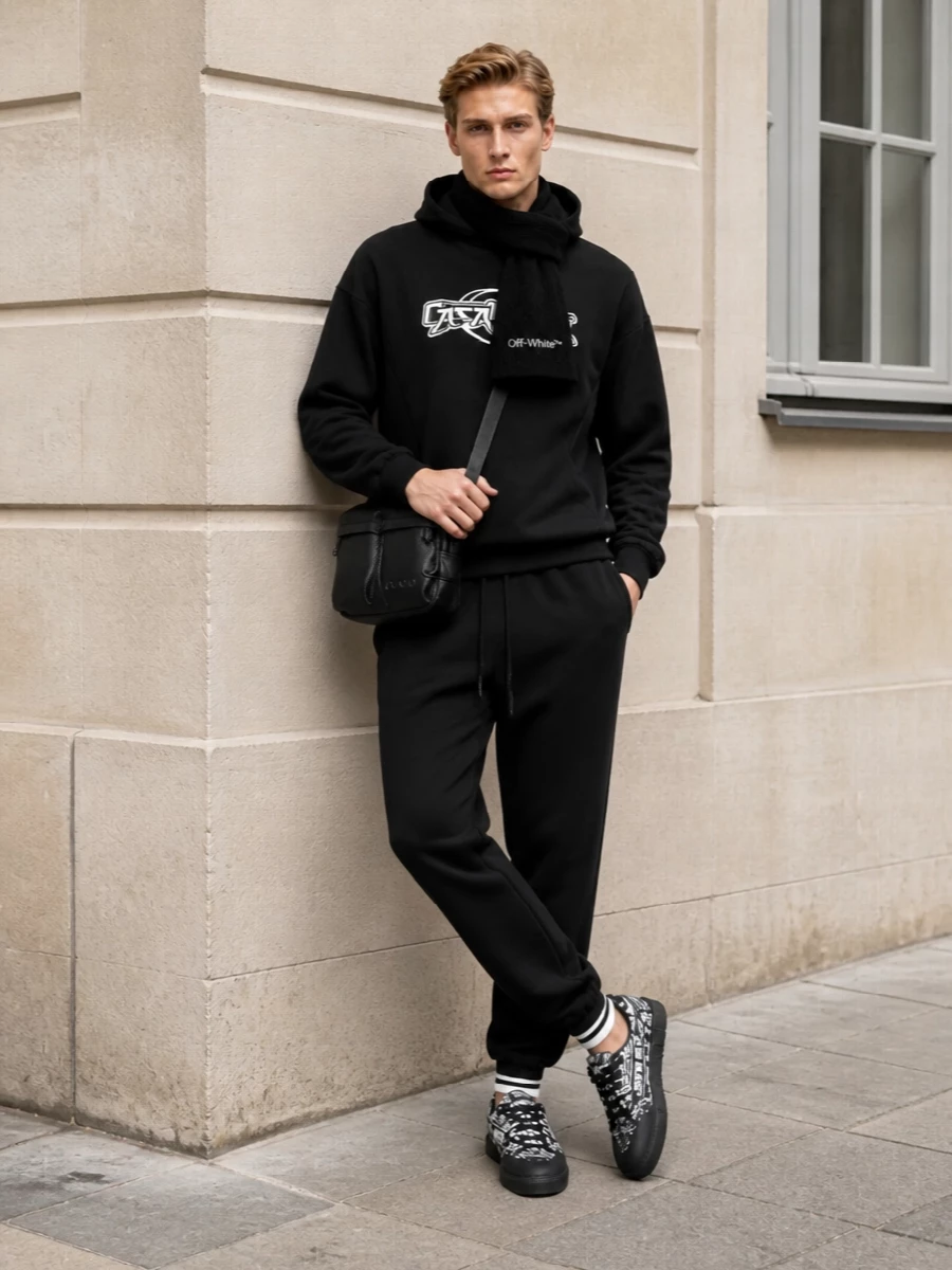 Casablanca hoodie gucci joggers streetwear outfit