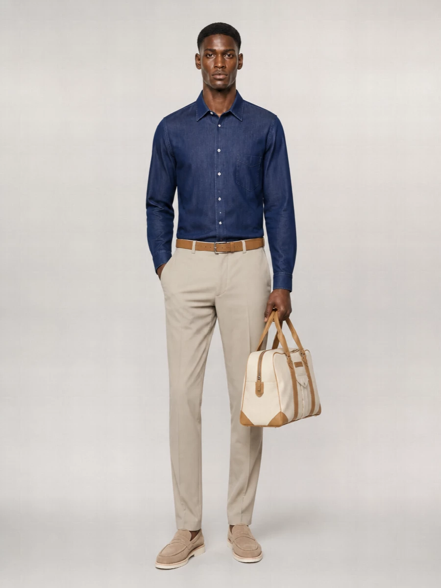 Brunello Cucinelli Denim Shirt
