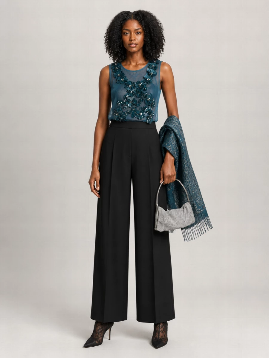 Pinko Sequined Sleeveless Top