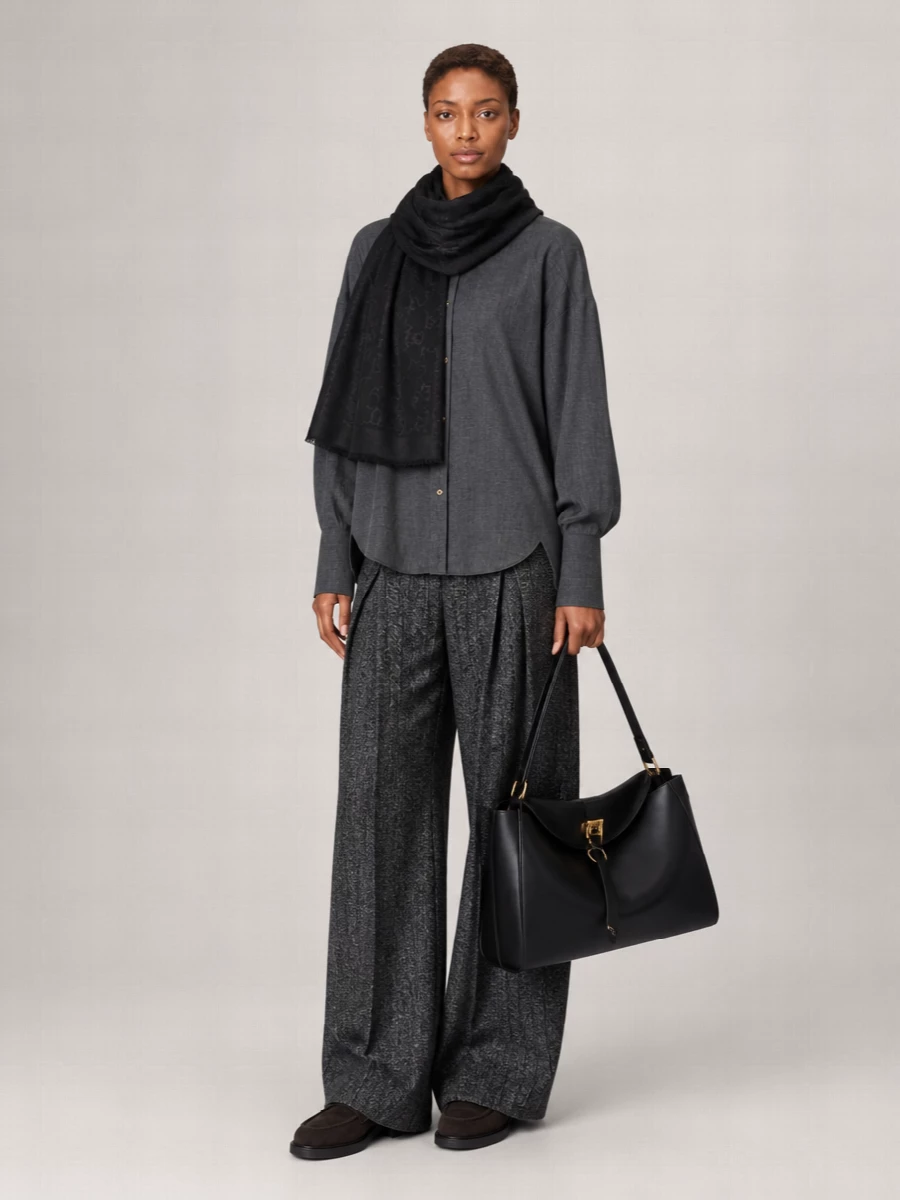 Balenciaga Rodeo Large Leather Shoulder Bag
