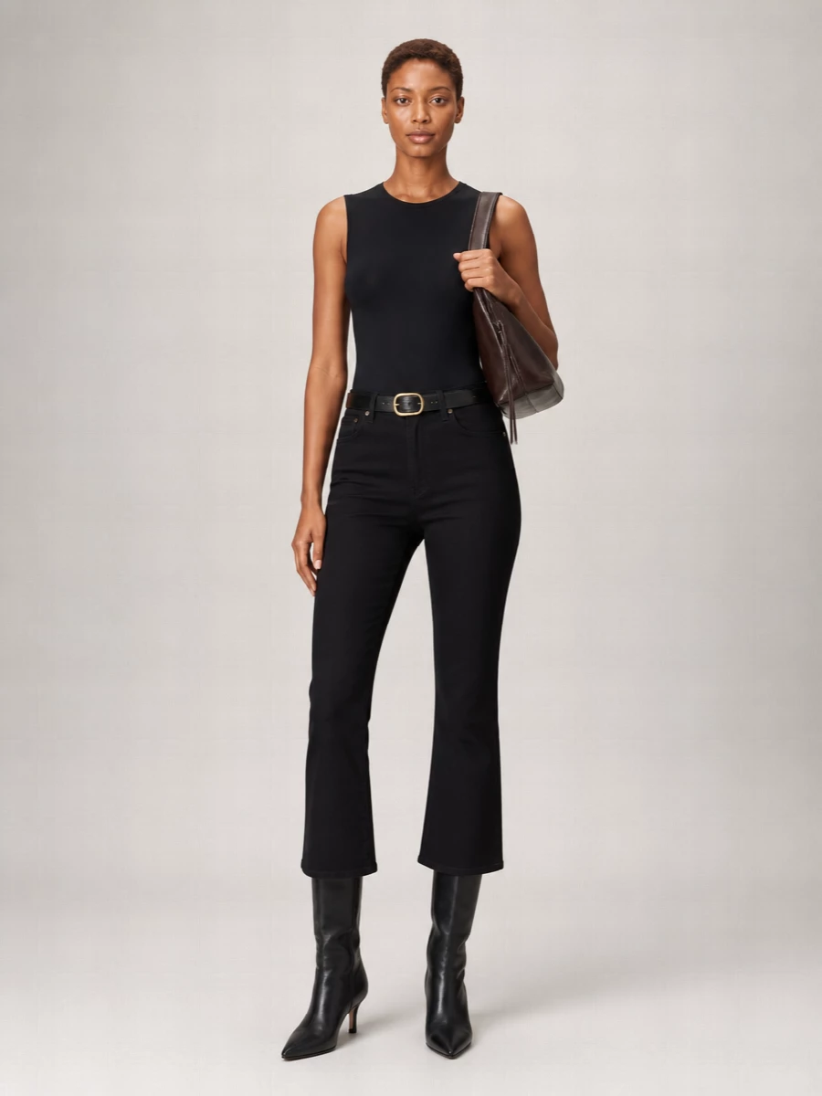 Mother Denim Straight-Leg Jeans