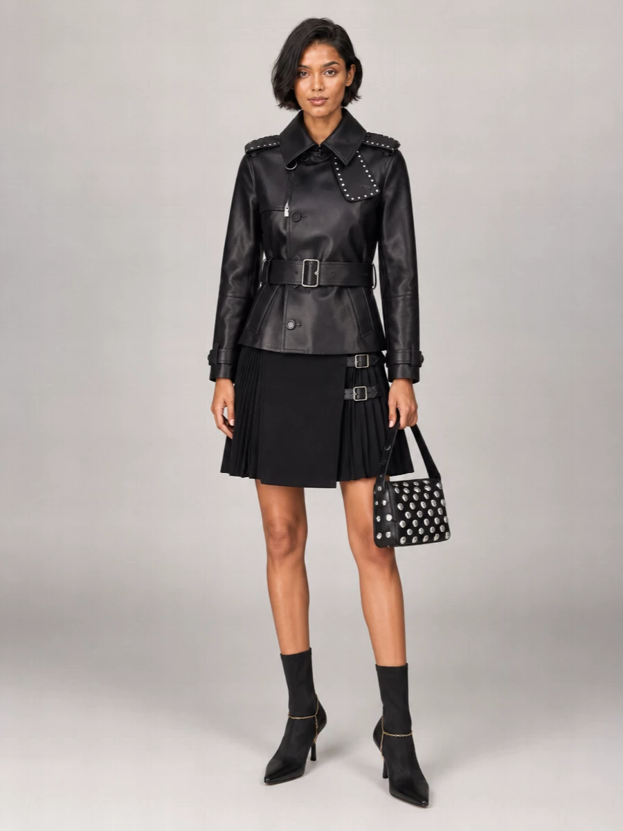 Burberry Leather Jacket