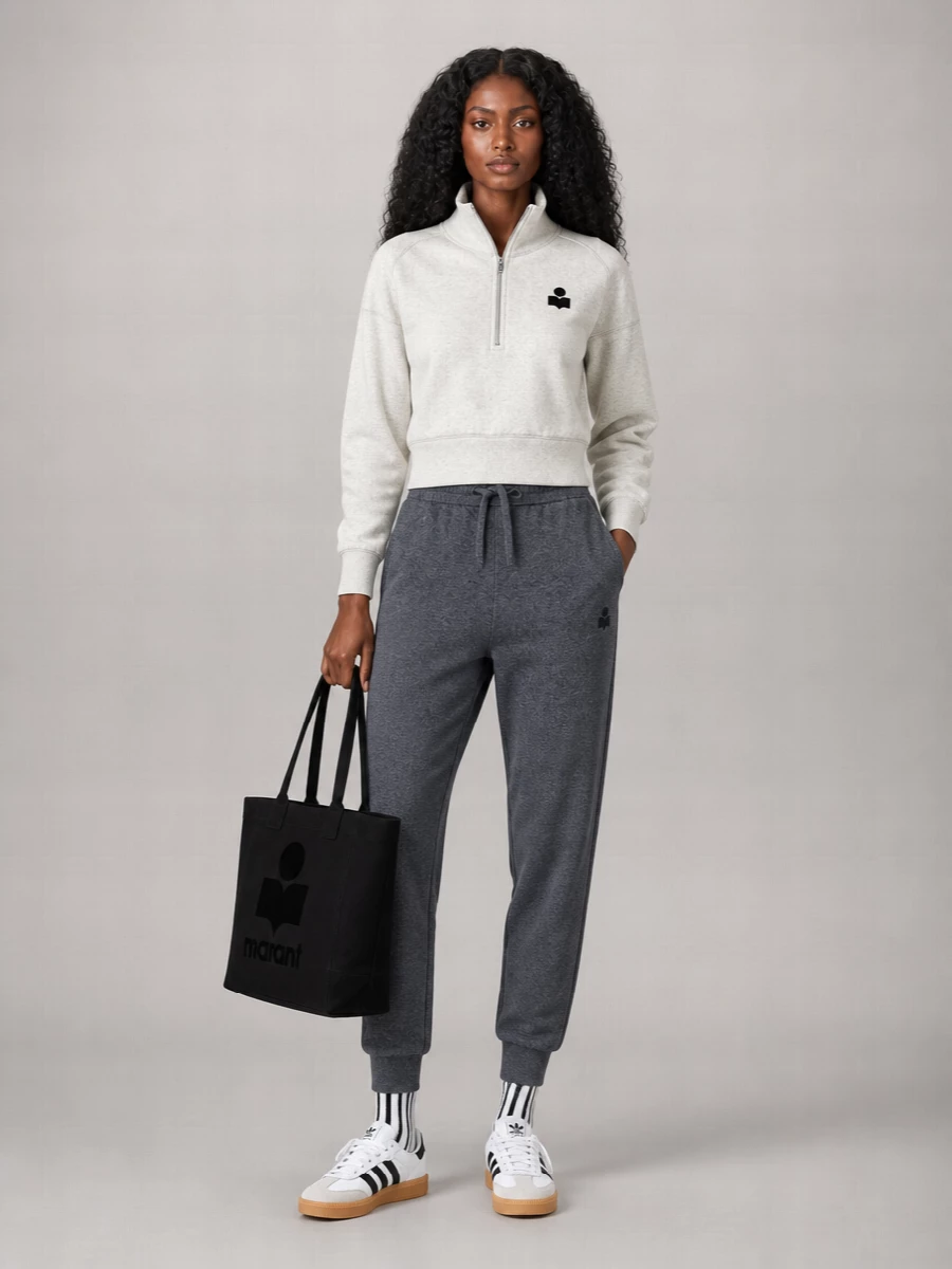 Isabel Marant Etoile Straight-Leg Track Pants