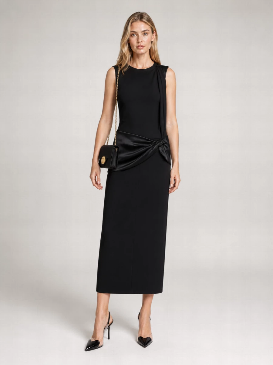 Lanvin Small Silk Cross-Body Bag