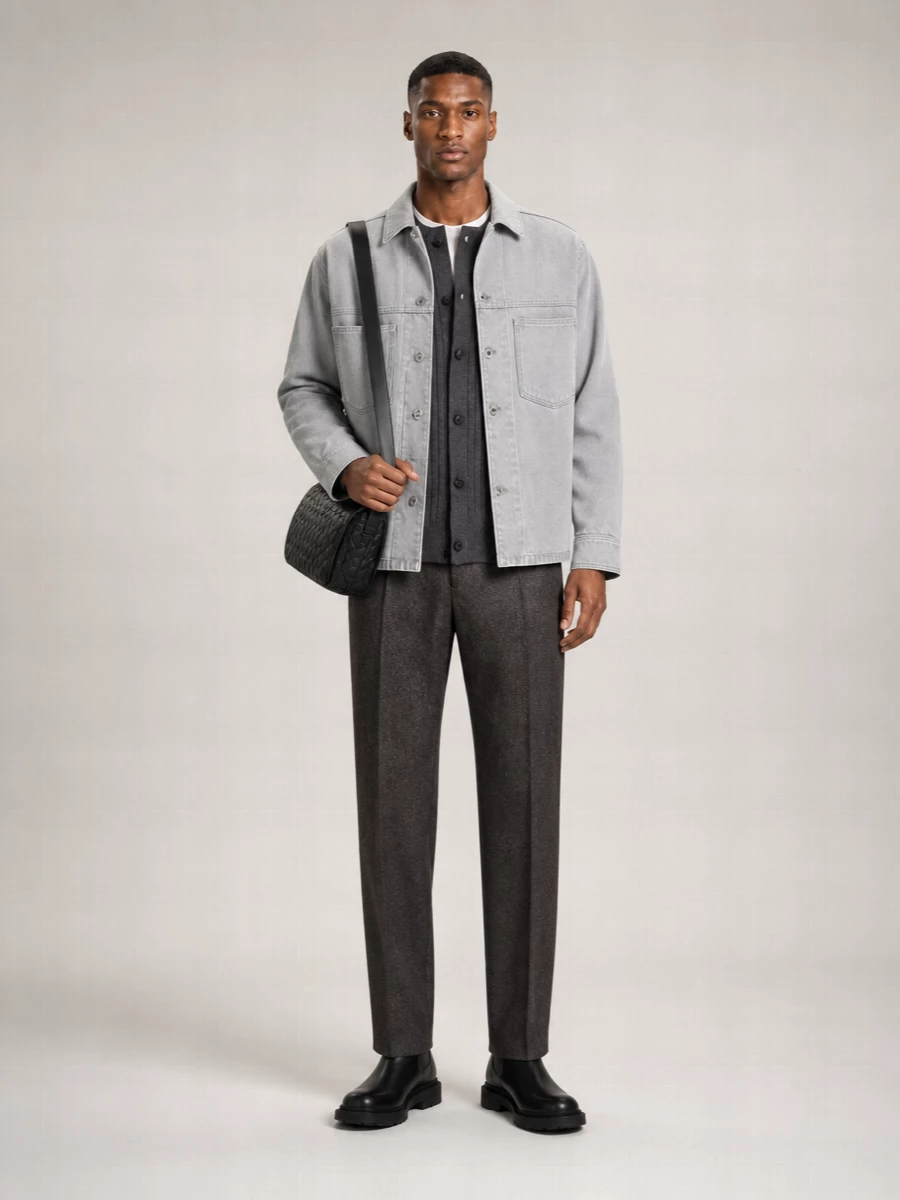 Bottega Veneta Denim Regular-Fit Shirt