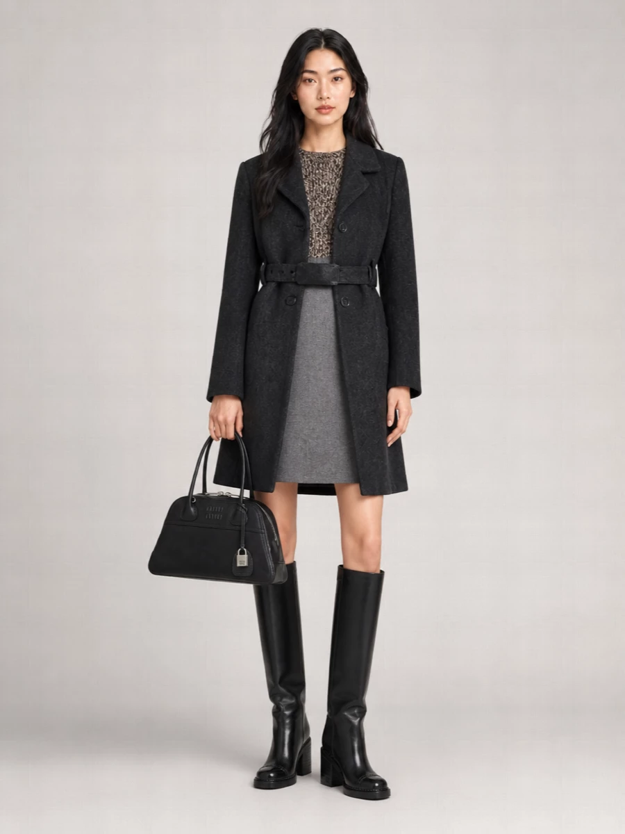 Miu Miu wool single-breasted coat