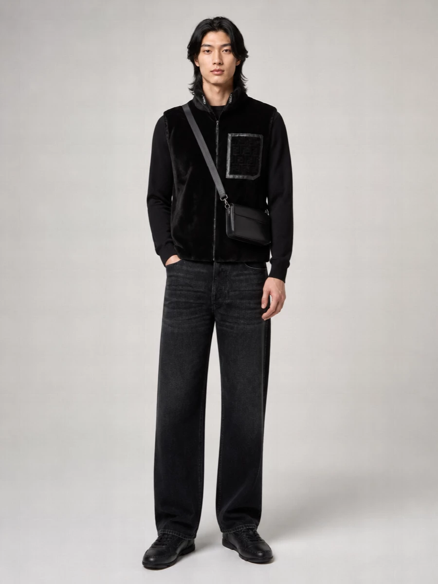 Fendi Leather Crossbody Bag