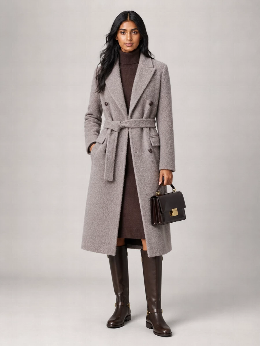 Golden Goose Wool Double Breasted Coat