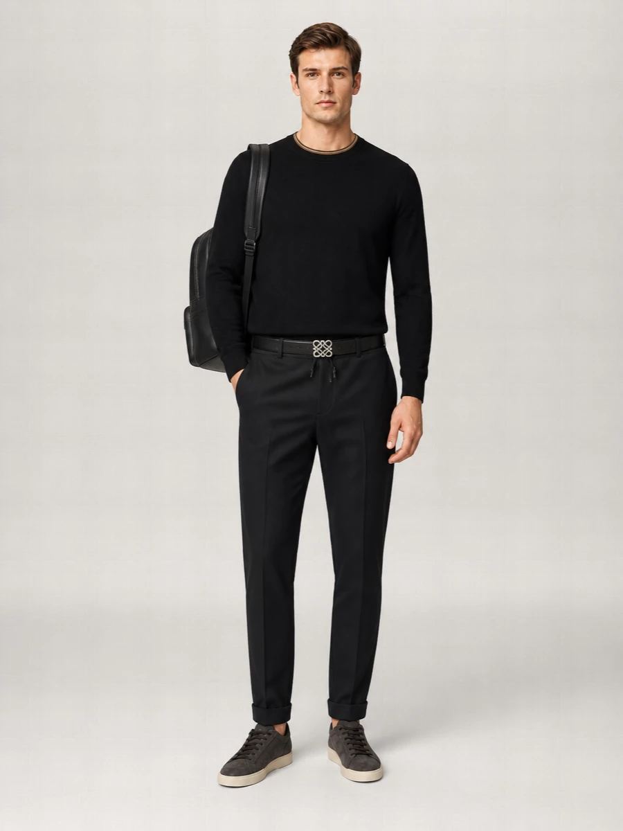 Paul Smith Wool Tapered Trousers
