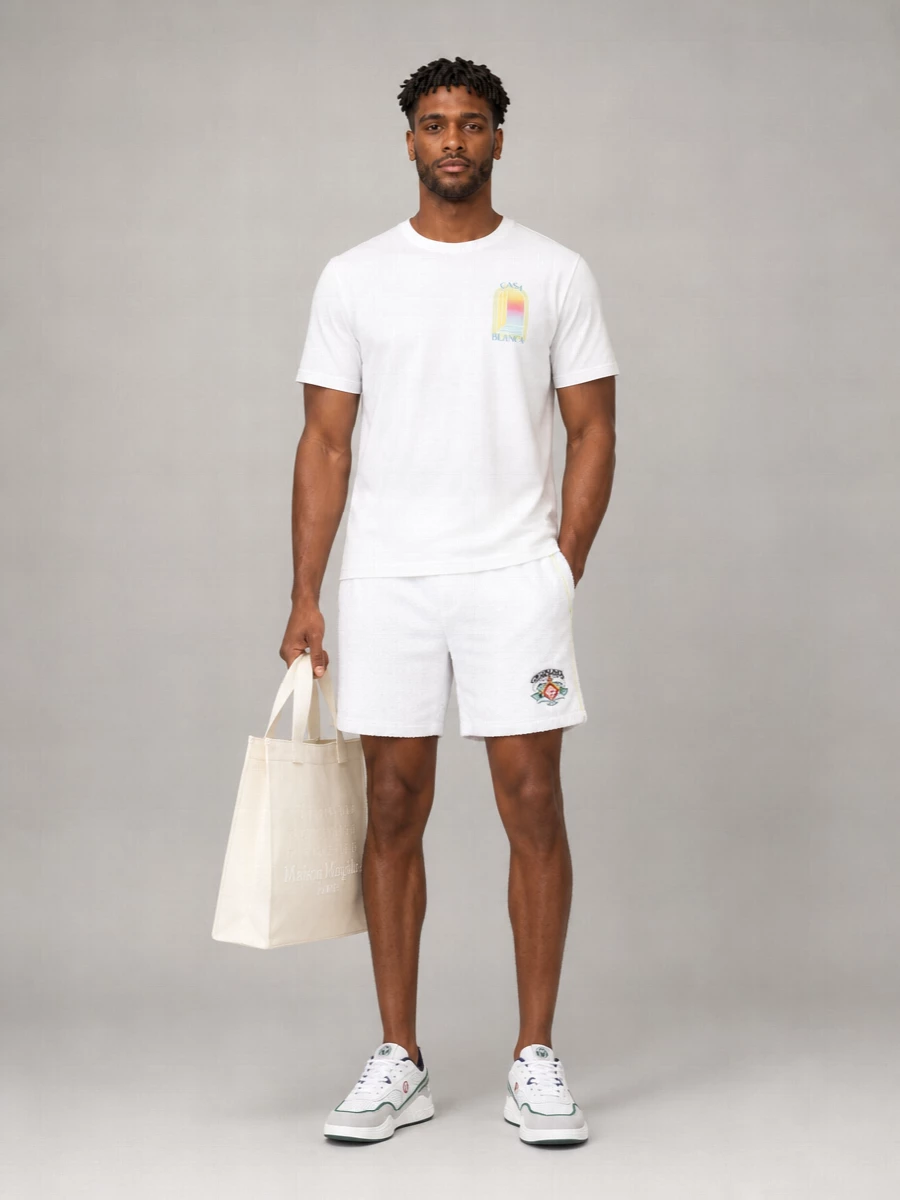 Casablanca Organic Cotton Printed T-Shirt
