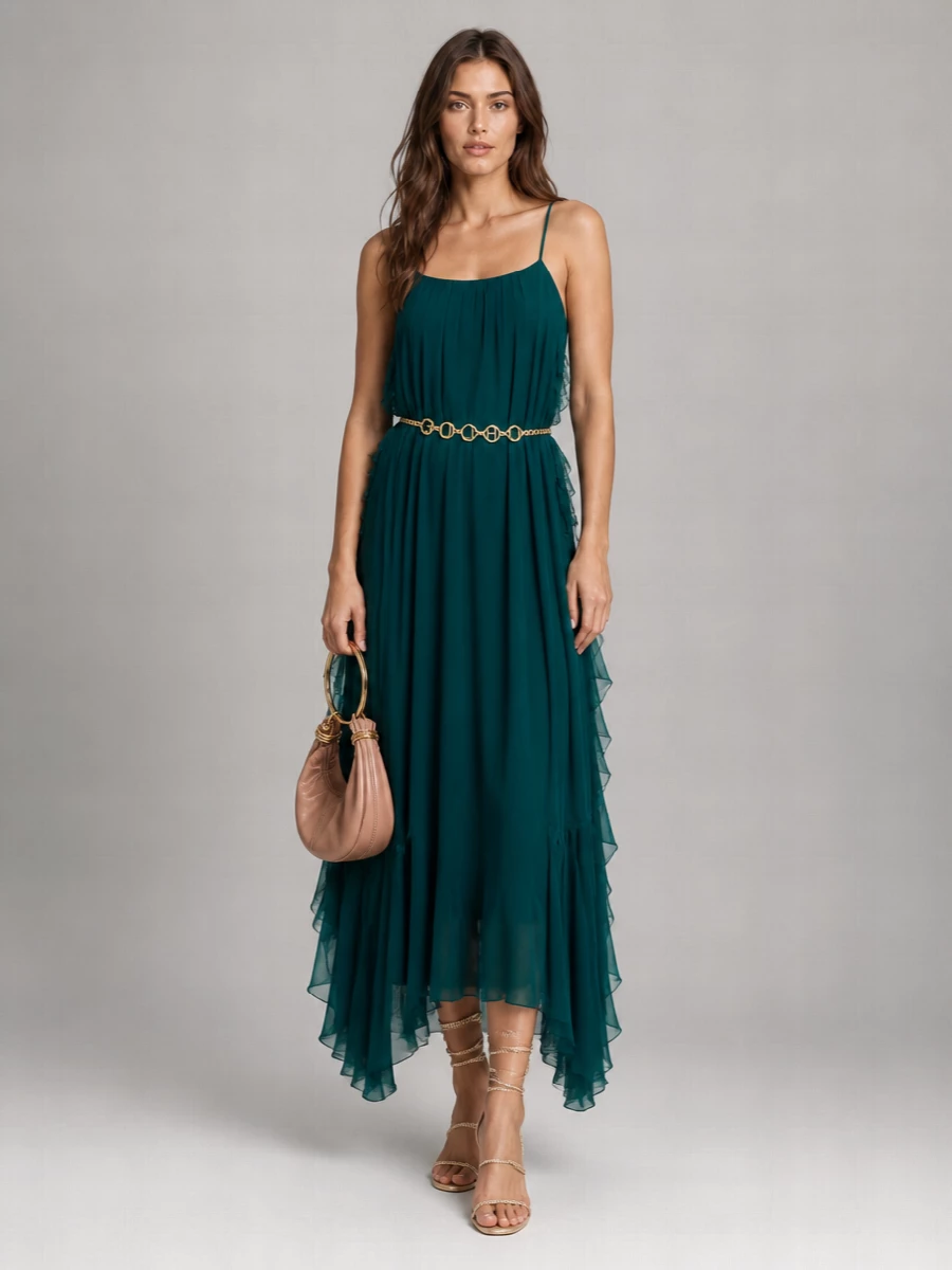 Chloé Silk Maxi Dress