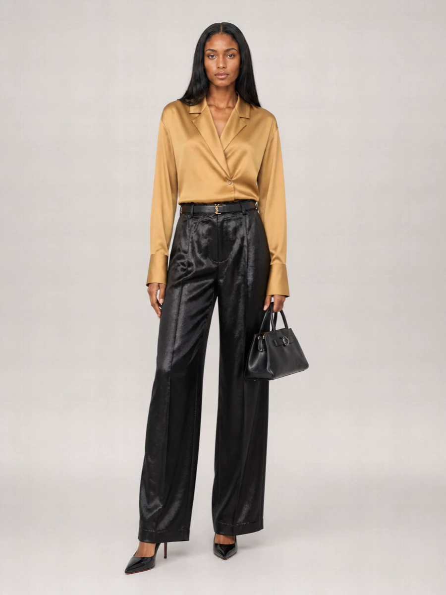 Loulou Studio Wide-Leg Trousers
