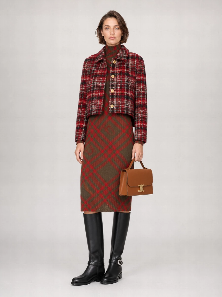 Celine Charlotte Single-Breasted Coat