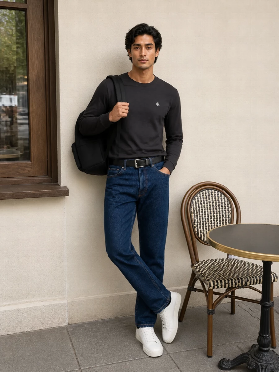 Calvin klein long sleeve apc jeans sneakers