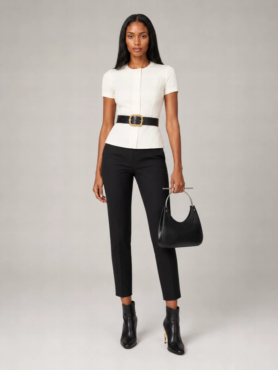 Alexander Mcqueen Cigarette Tailored Trousers