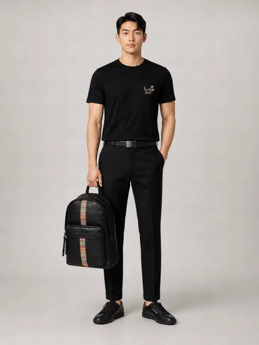 Paul Smith Organic Cotton Logo-Print T-Shirt