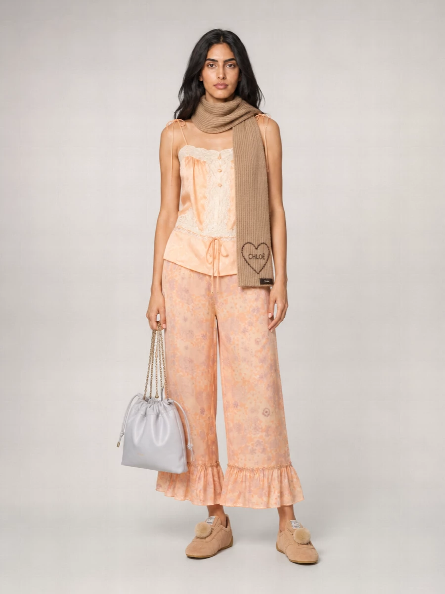 Chloé silk printed pyjama bottoms