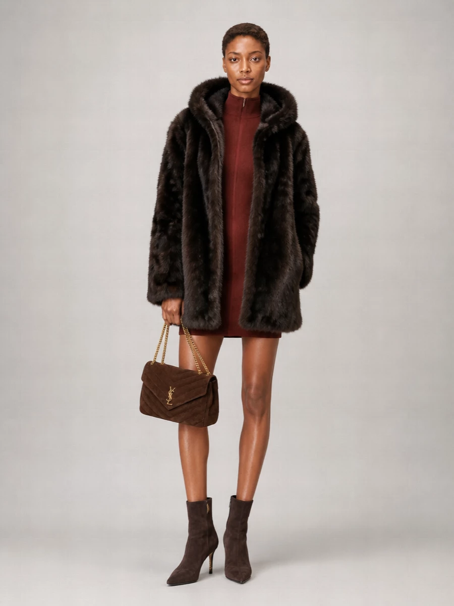Yves Salomon Leather Jacket