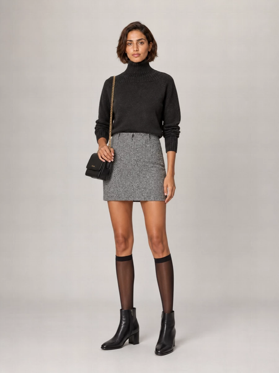 Michael Kors Cotton Mini Skirt