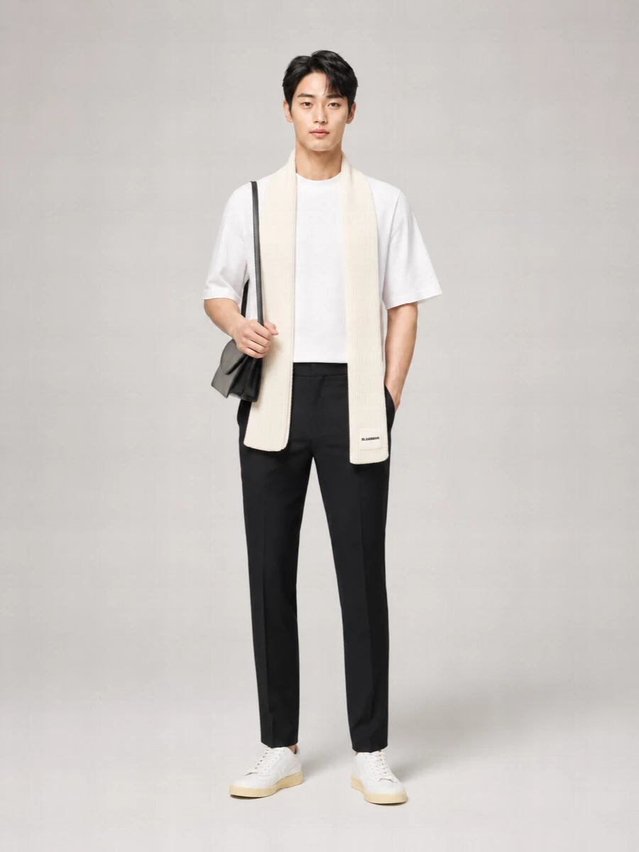 Jil Sander Oversized Cotton Short-Sleeve T-Shirt