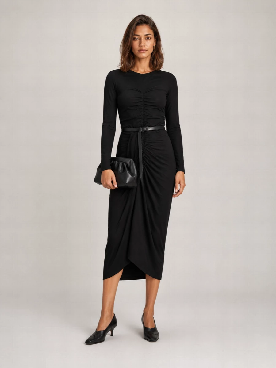 Ann Demeulemeester Calf Leather Western-Stitched Pumps