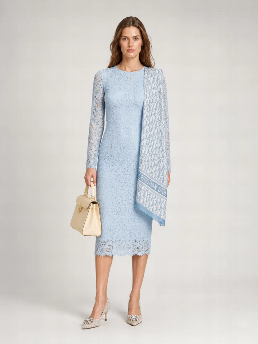 Dolce&Gabbana Lace Midi Dress