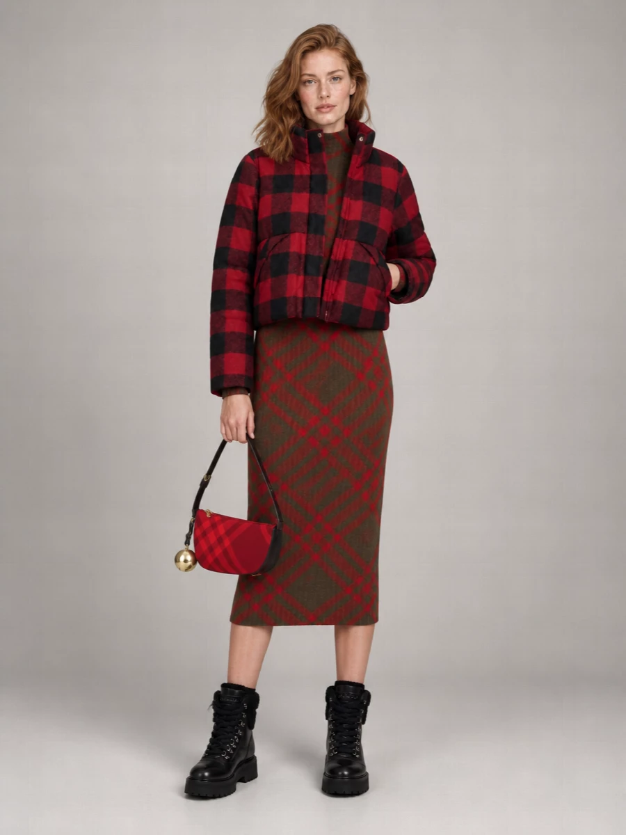Woolrich wool puffer jacket